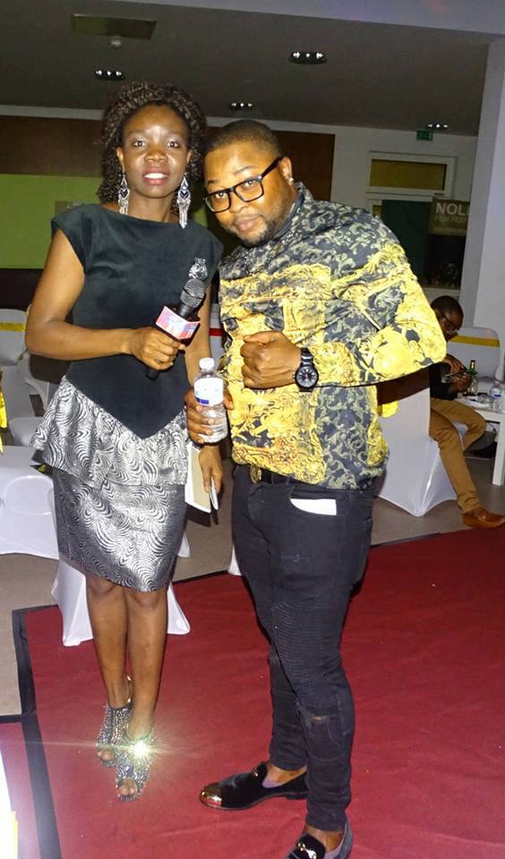 Dr Anastasia Fechner NEGA host and Don Jokolo