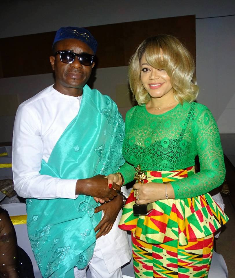 Emeka Ike and Nadia Buari recipients of NEGA awards 2017