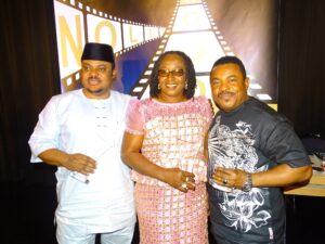 Dr Donald. Mama G. Victor Osuagwu Recipients Of Nollywood Europe Golden Awards 2014