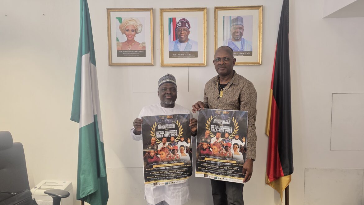 Left His Excellency. Amb Consul General Dr. Yakubu A. Dadu And Isaac Izoya Right